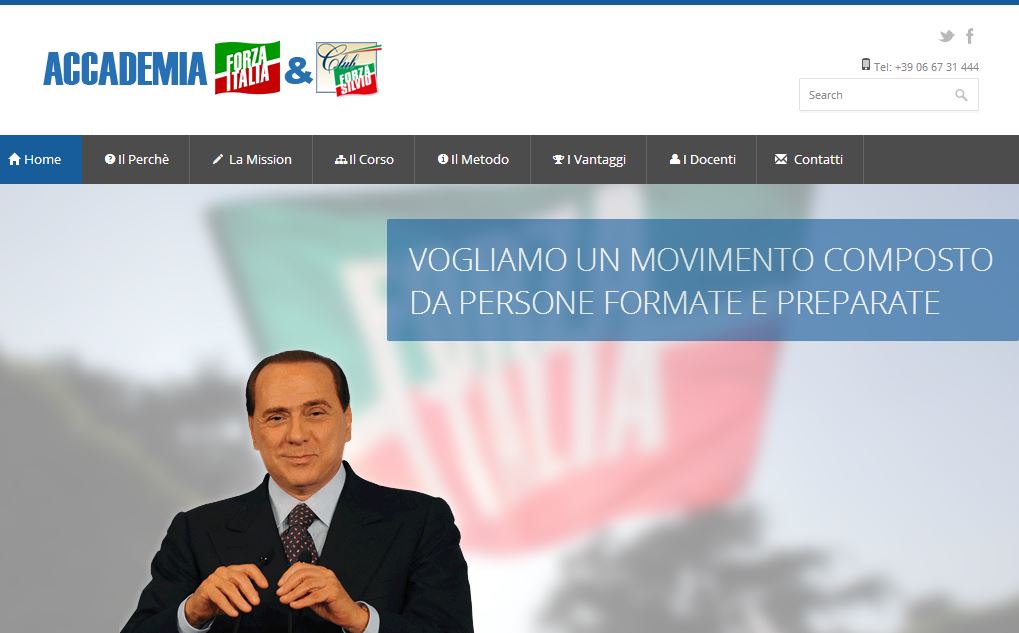 forza italia accademia