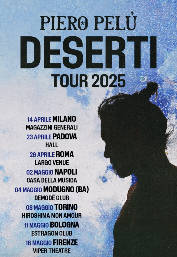 Piero Pelù Deserti Tour 2025 nuove date