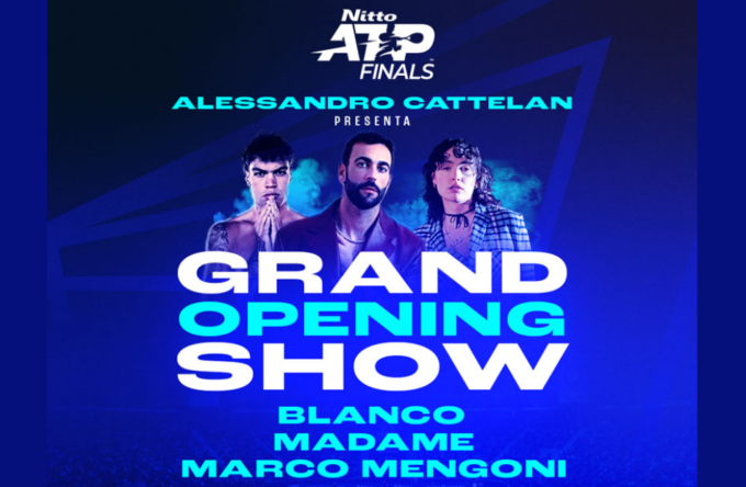 Grand Opening Show delle Nitto ATP Finals 2024,