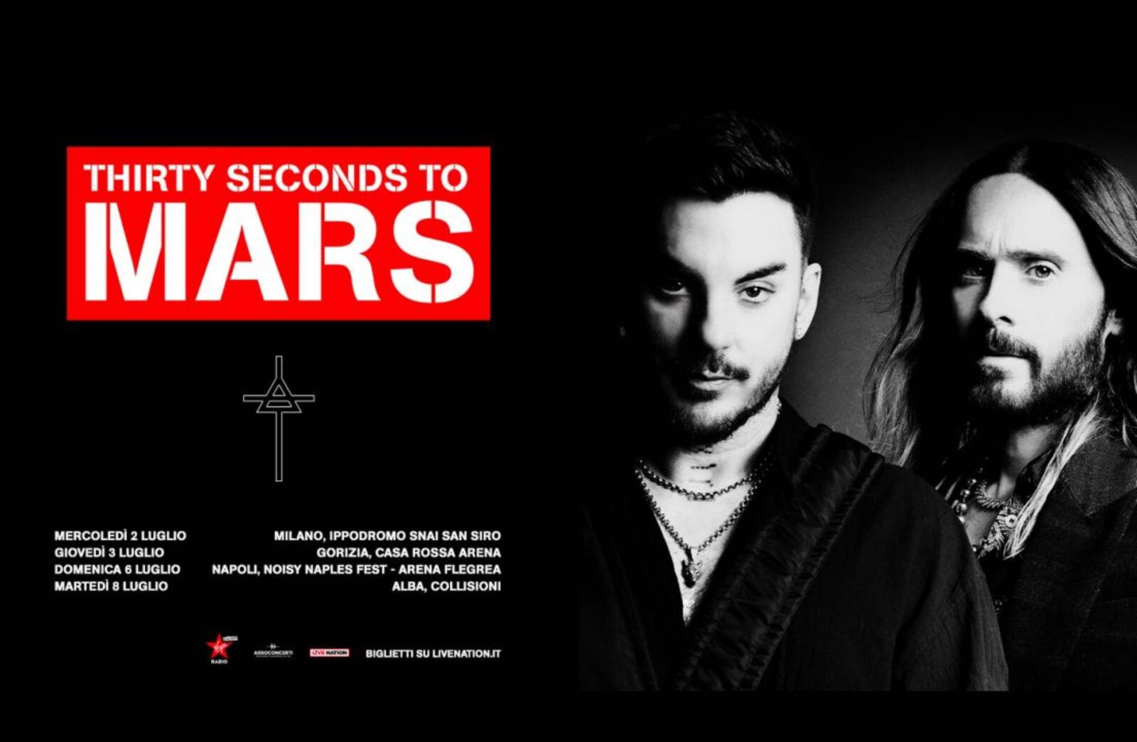 Thirty Seconds To Mars scaletta 2025