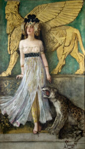 Cesare Saccaggi, A Babilonia (a Semiramide)