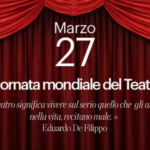 27 marzo Giornata Mondiale del Teatro