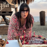 Elisa D'Ospina compleanno al Singita di Fregene