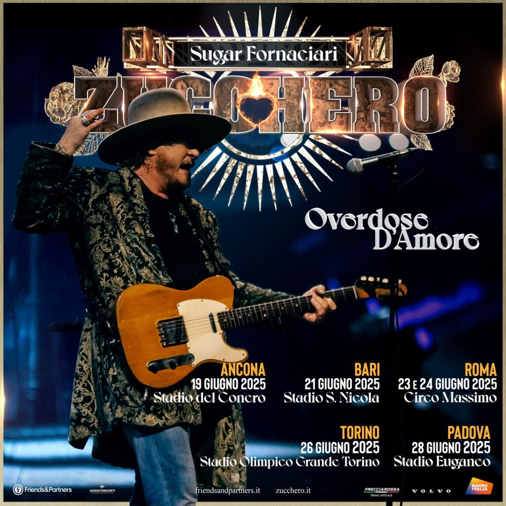 scaletta Zucchero "Overdose d’Amore" Tour