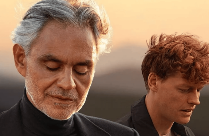 singolo Sinner e Bocelli