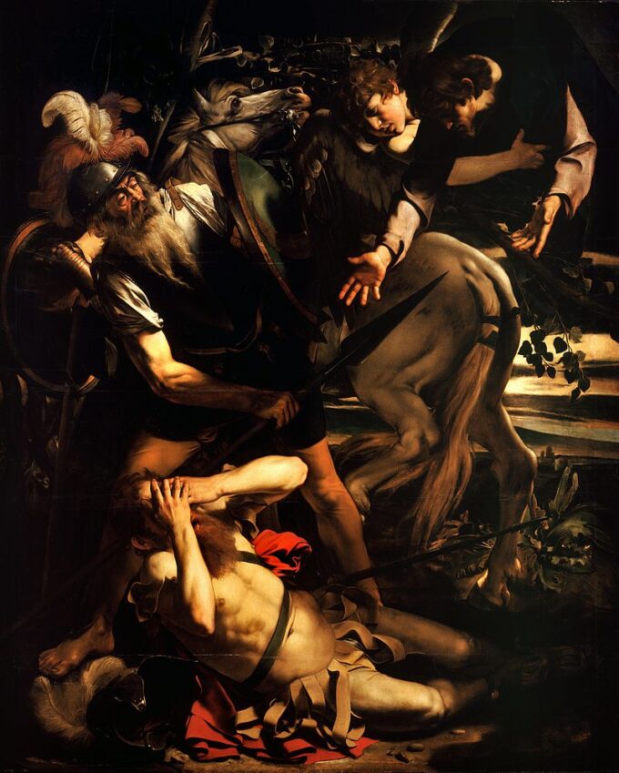 La Conversione di Saulo di Caravaggio