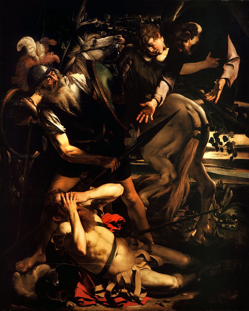 La Conversione di Saulo di Caravaggio