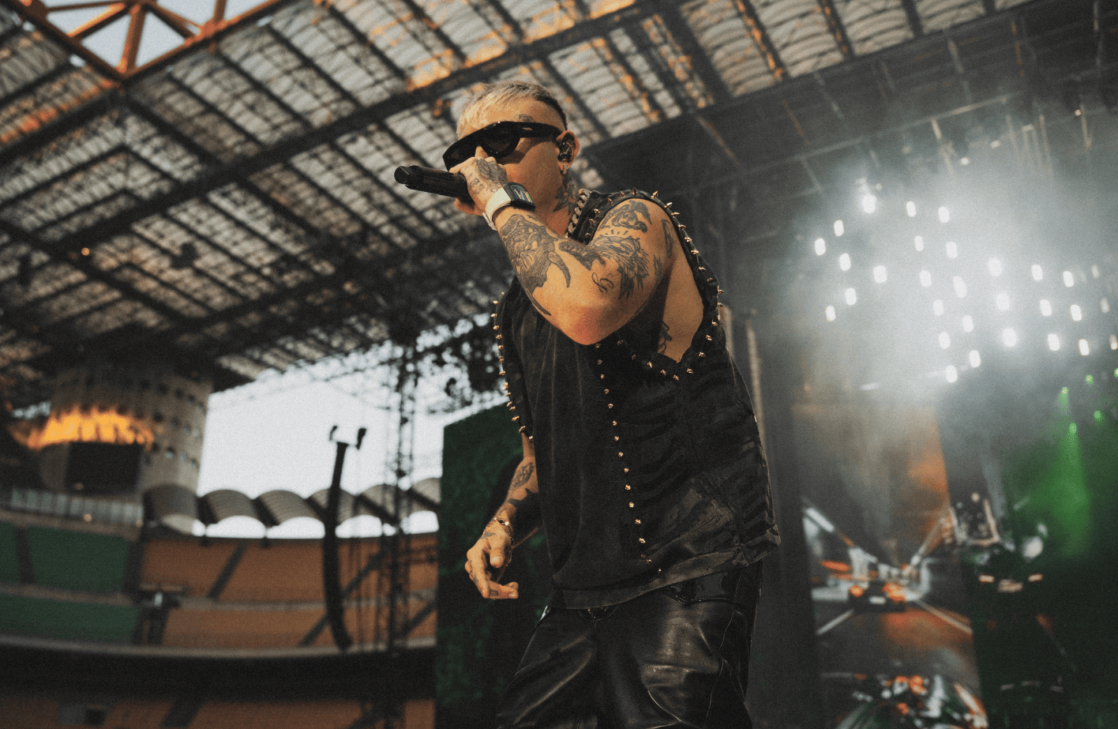 Scaletta Lazza concerto