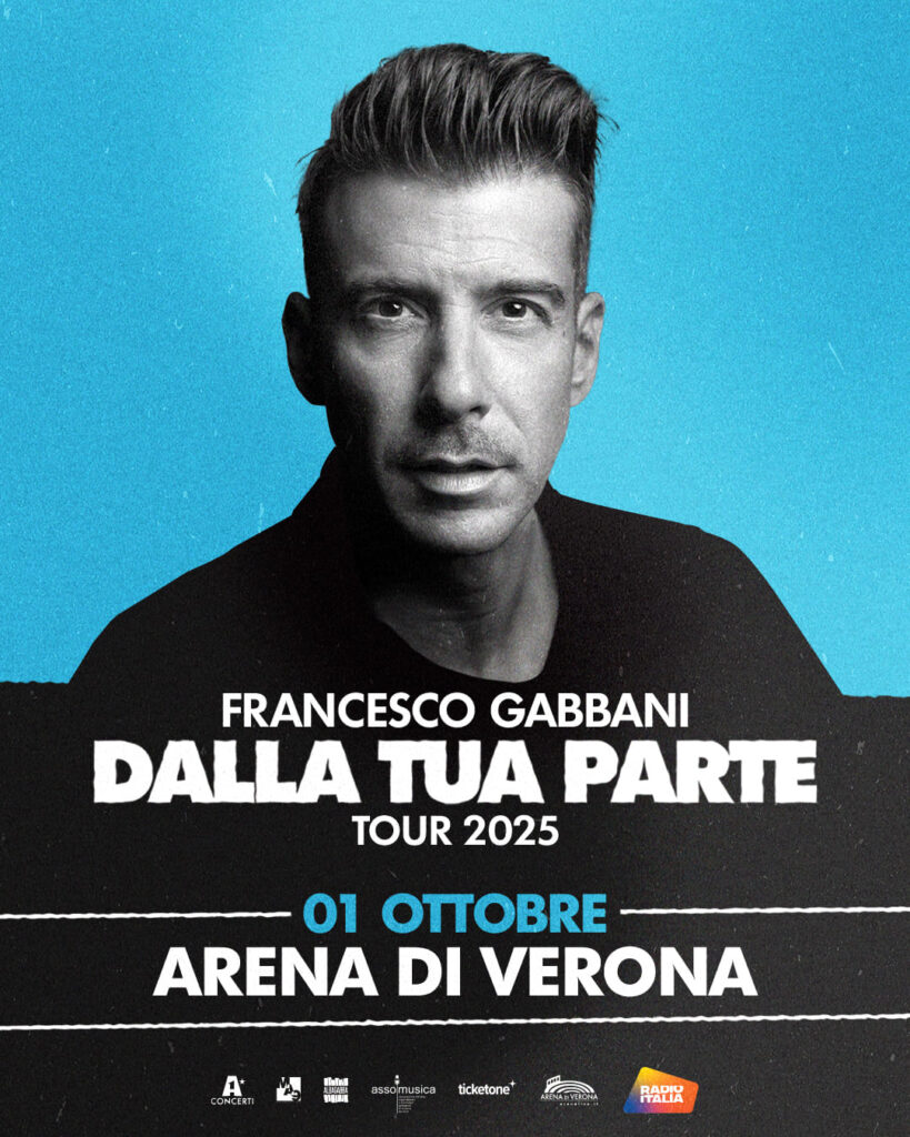 scaletta Gabbani Arena di Verona