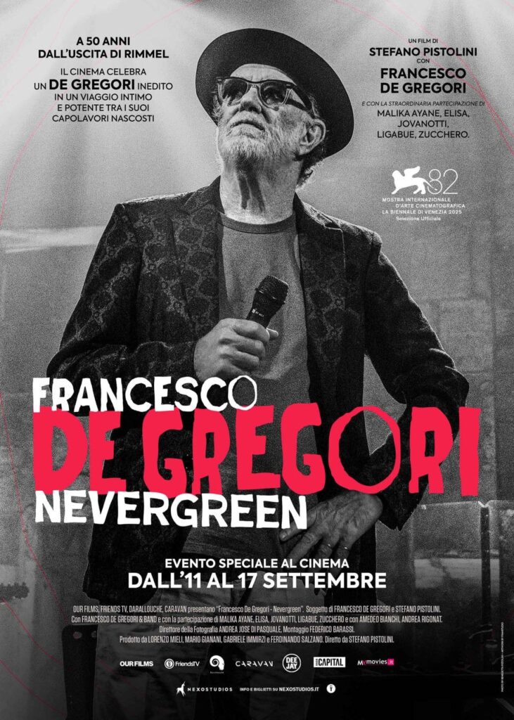 Francesco De Gregori Festival di Venezia 2025