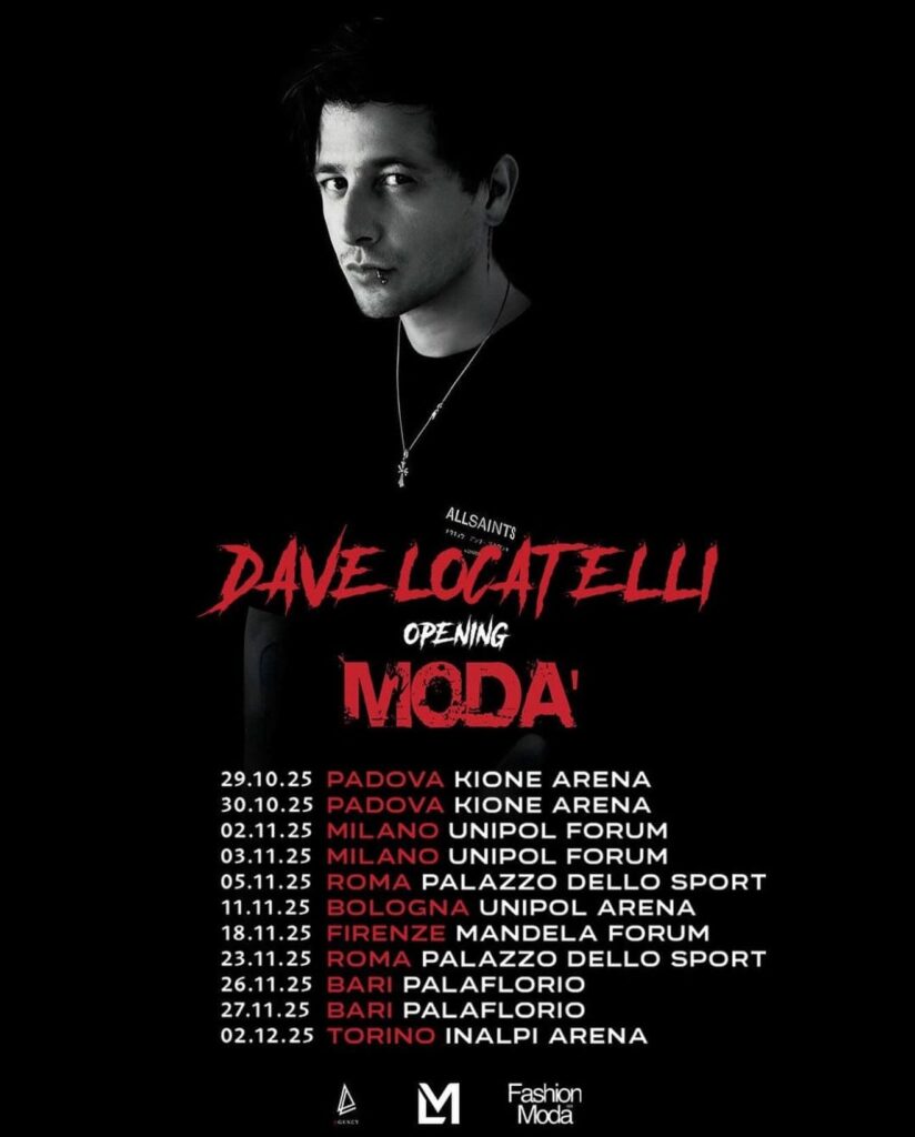 scaletta concerto Modà