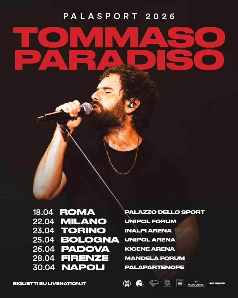 scaletta concerto Tommaso Paradiso