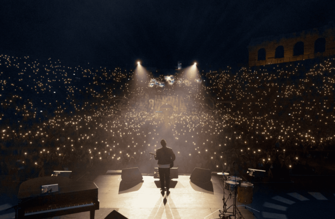 Francesco Gabbani incanta l’Arena di Verona