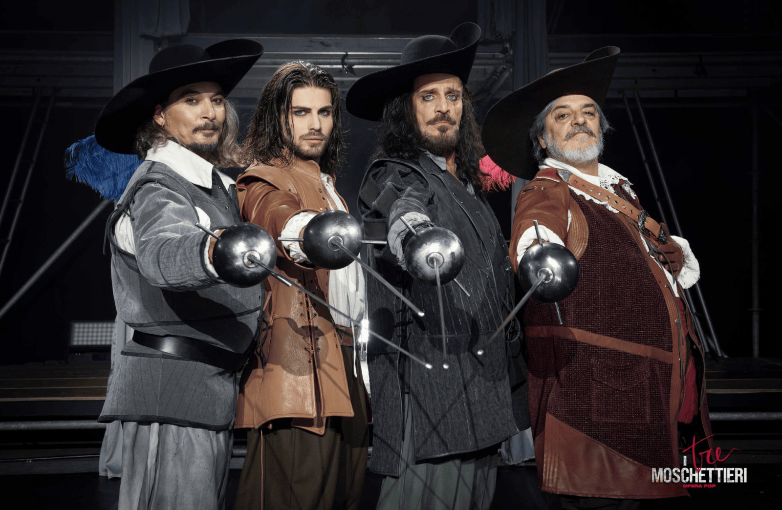 date I tre moschettieri opera pop