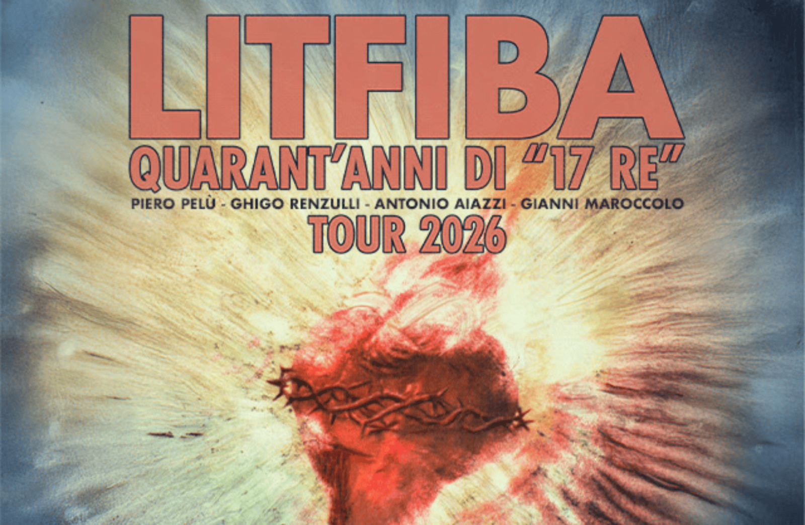 Scaletta Litfiba Quarant'anni di 17 Re