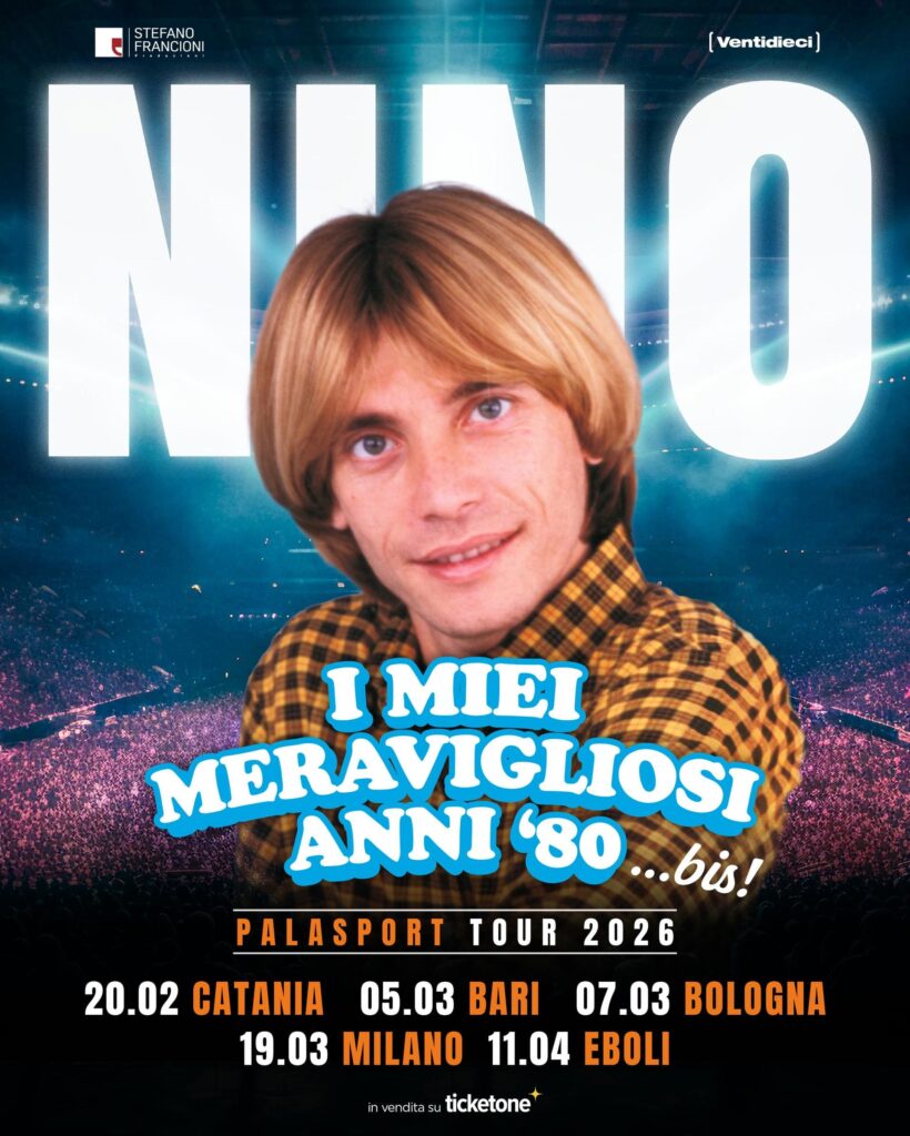 Nino D’Angelo tour 2026