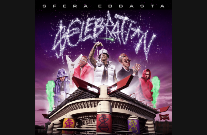 Sfera Ebbasta San Siro $€LEBRATION