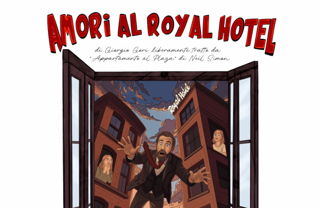 Locandina Amori al Royal Hotel Giorgio Gori