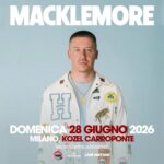 scaletta Macklemore concerto Italia Milano estate 2026