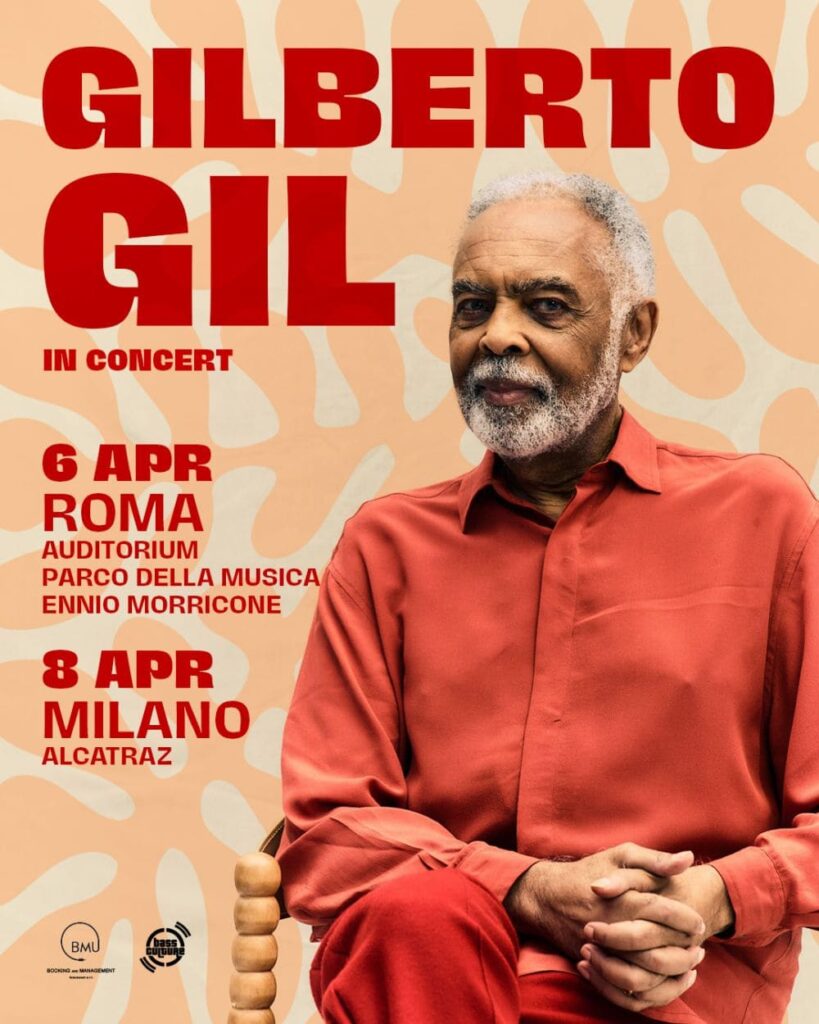 scaletta Gilberto Gil concerti Italia 2026