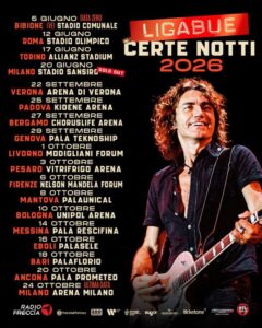 Ligabue scaletta