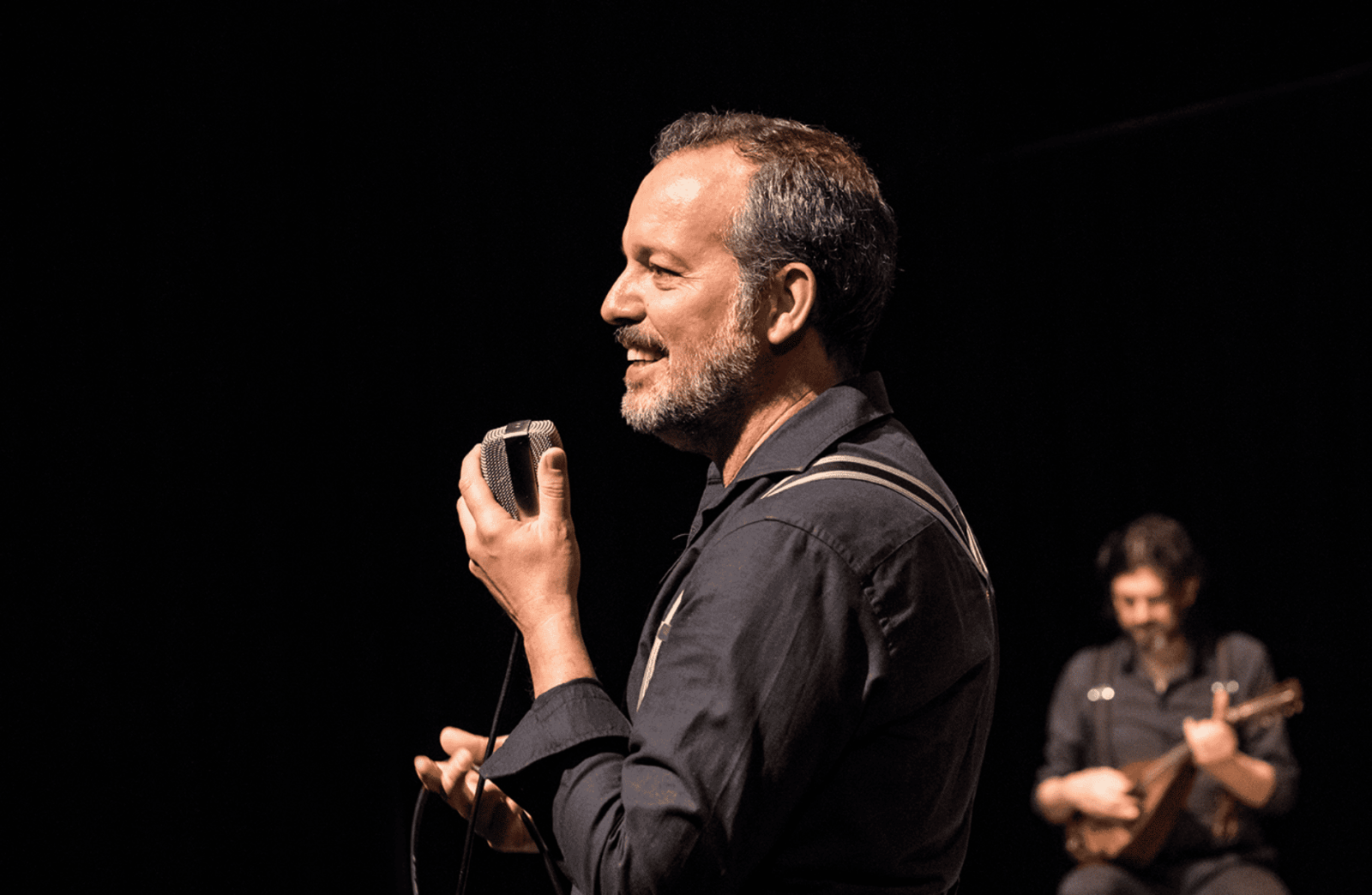 Nel blu Mario Perrotta Teatro Lauro Rossi di Macerata