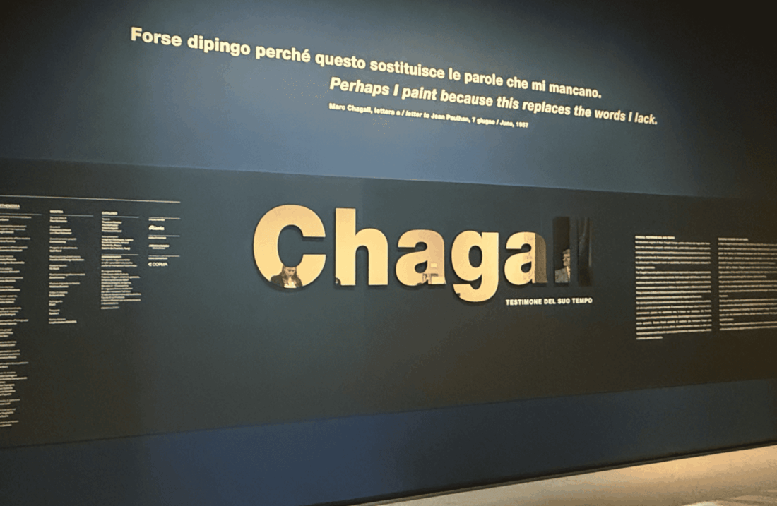 dati Mostra Chagall Ferrara