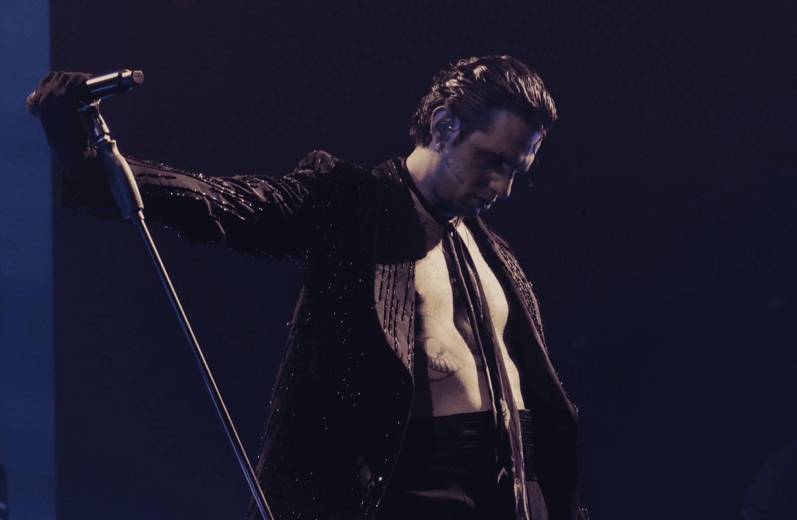 scaletta concerto Achille Lauro