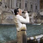 Achille Lauro evento Fontana di Trevi