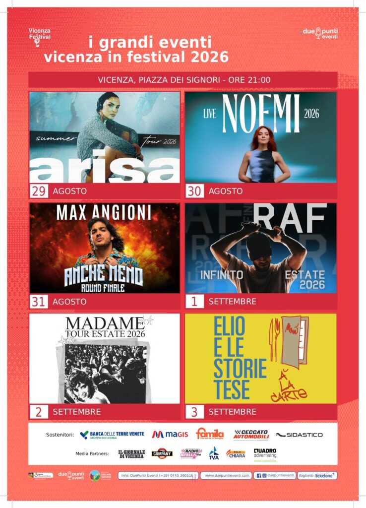 artisti Vicenza in Festival 2026