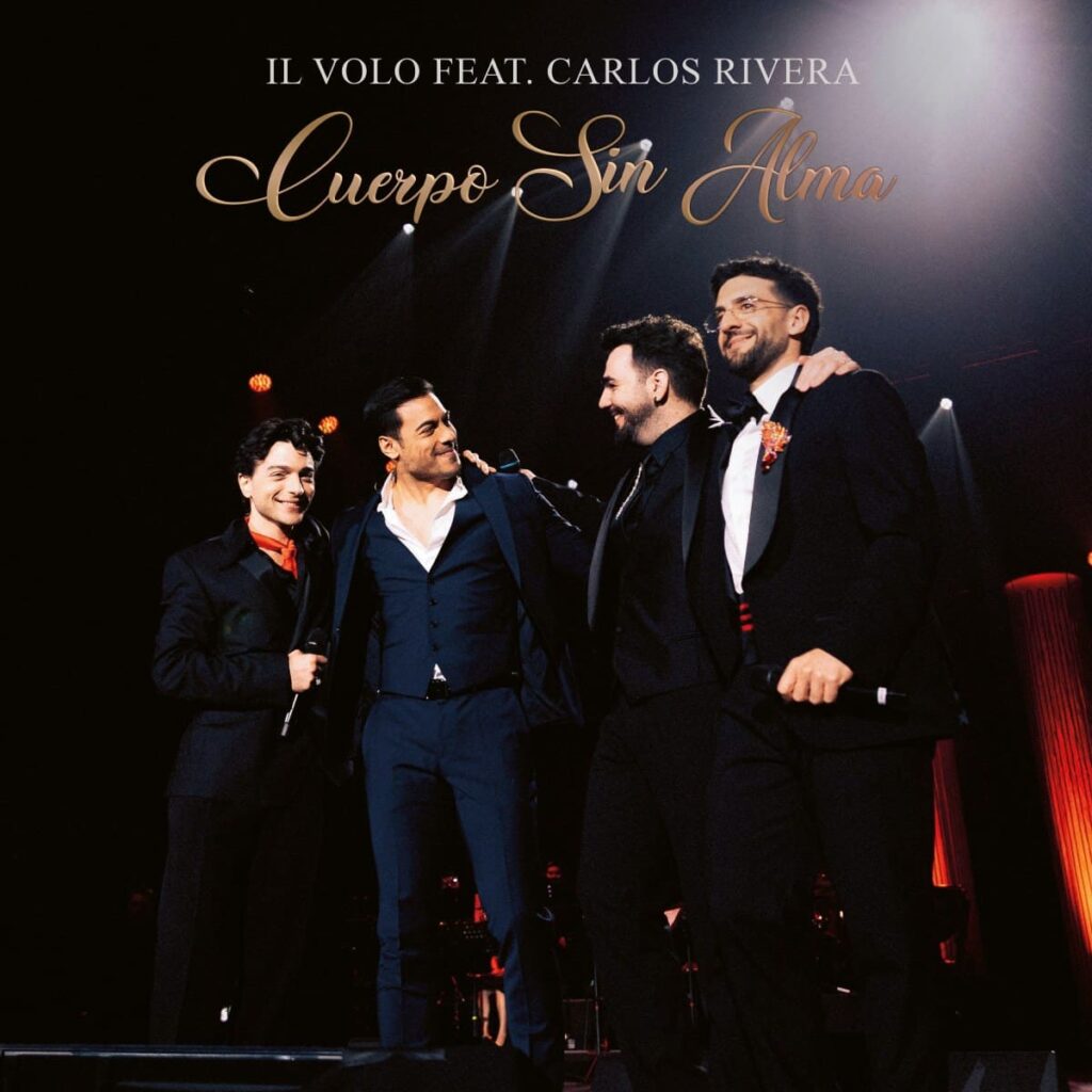 copertina Il Volo Carlos Rivera Cuerpo sin alma