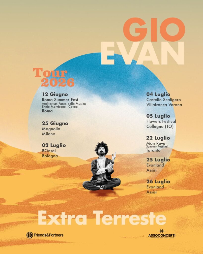 scaletta tour Gio Evan