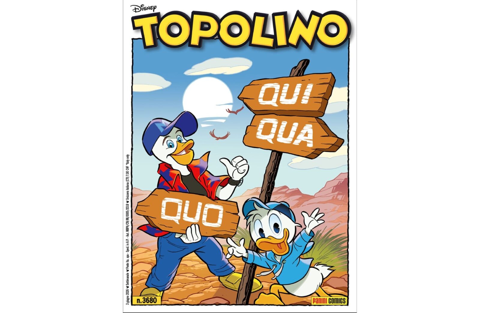 Max Pezzali su Topolino