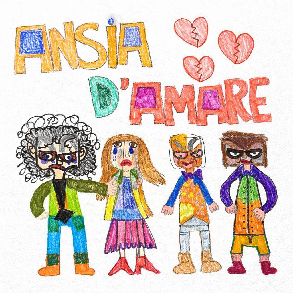 Copertina Ansia d’amare Disco Club Paradiso