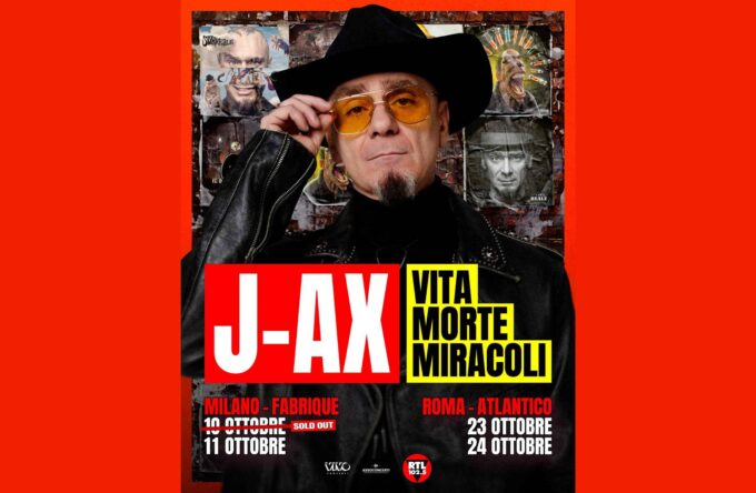 scaletta J-Ax Vita Morte Miracoli Tour 2026