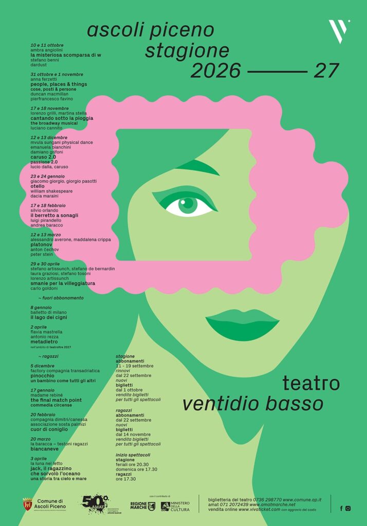Teatro Ventidio Basso stagione 2026 2027