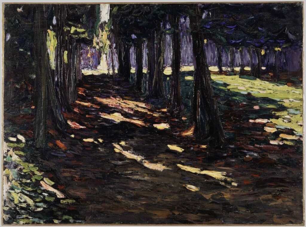 Le Parc de Saint-Cloud, allée ombragée