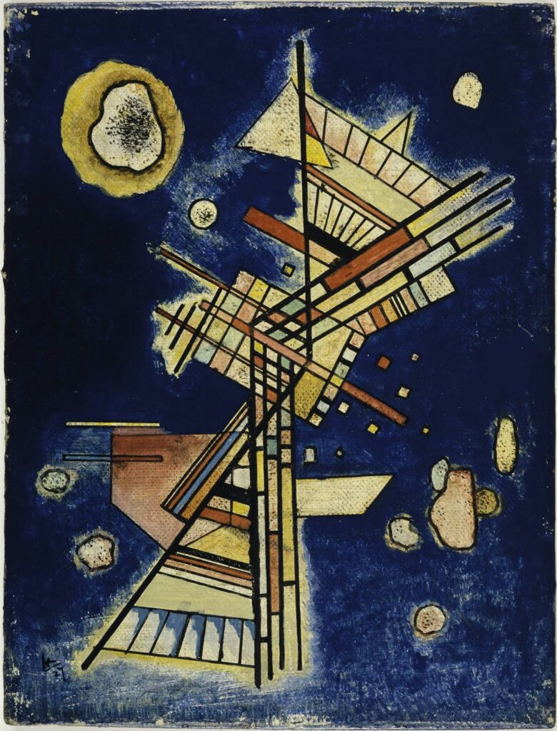 Dark Freshness Wassily Kandinsky 1927