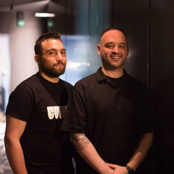 Francesco Capece e Mario Ventura Confine Milano Pizzeria