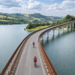 cartina Ciclovia Borghi più belli d’Italia Marche