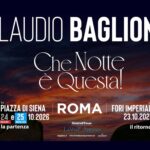 scaletta Claudio Baglioni
