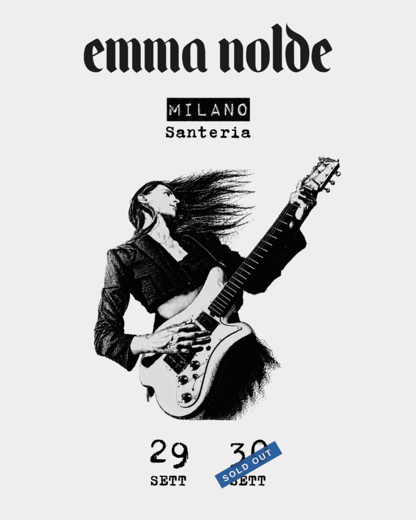 scaletta Emma Nolde tour 2026