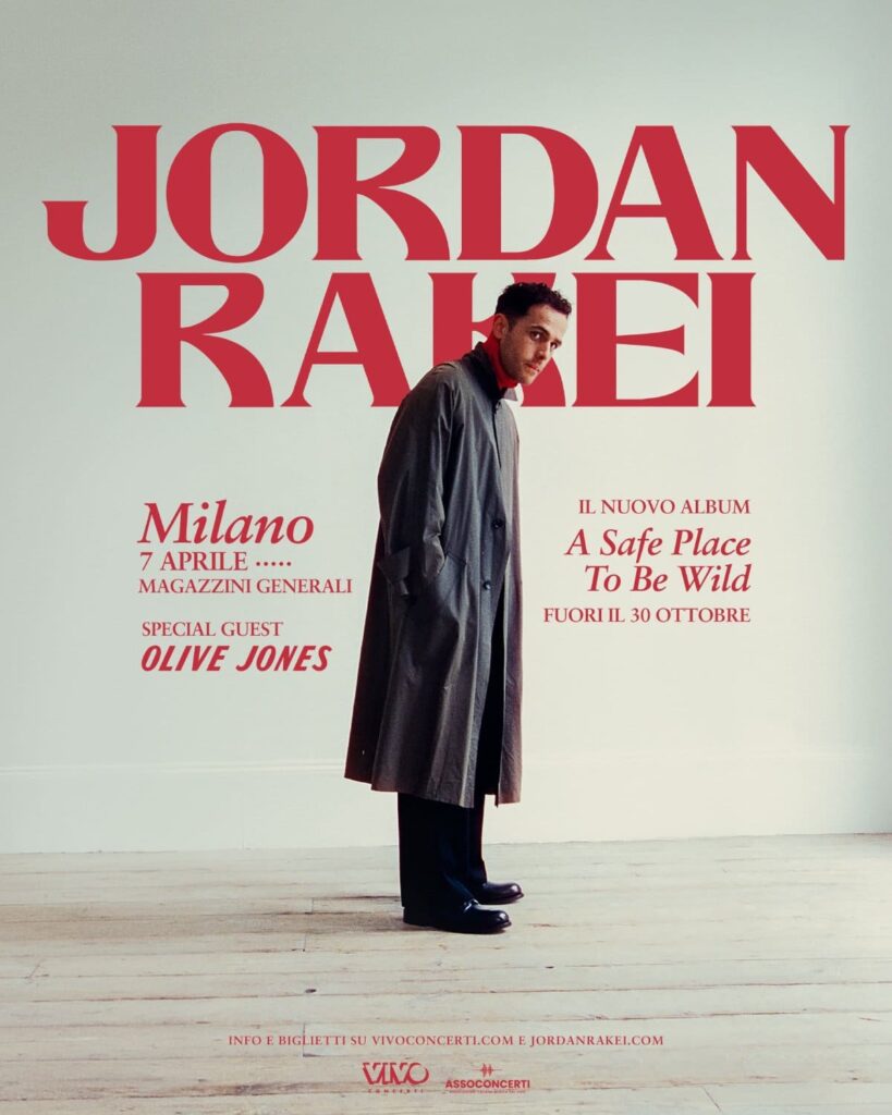 scaletta Jordan Rakei Milano 2027