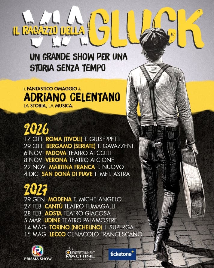 date Il Ragazzo della Via Gluck a teatro