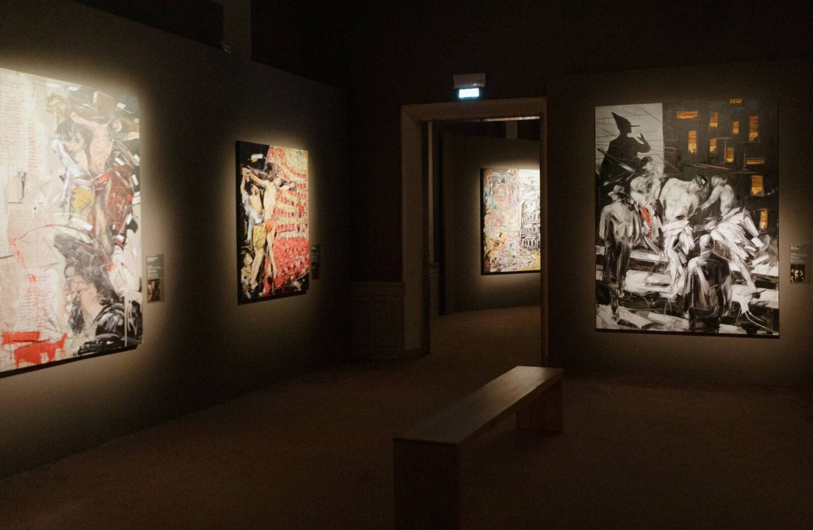 Marco Tamburro Caravaggio Forever Palazzo Bonaparte