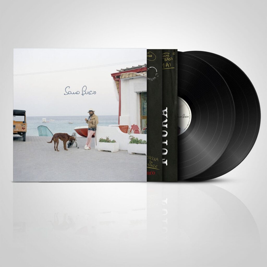 LP Black "Sono Lucio" Lucio Dalla antologia