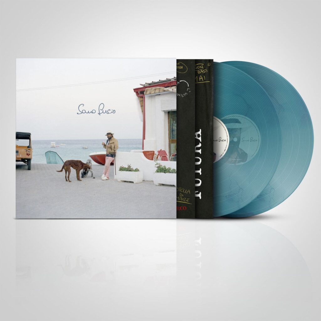LP numerato colorato "Sono Lucio" Lucio Dalla antologia
