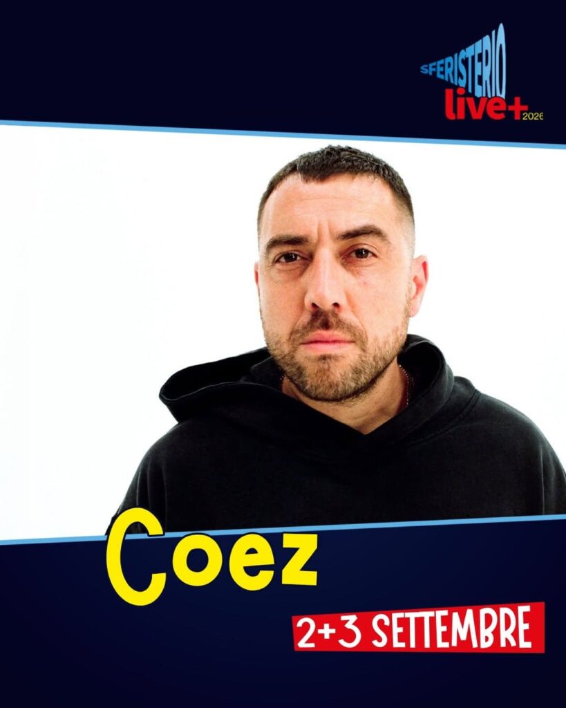 Coez Sferisterio Live+ 2026