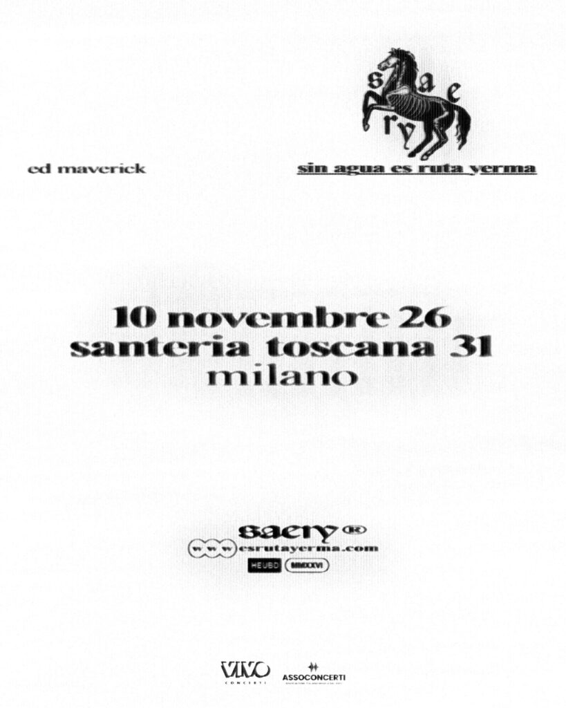 biglietti Ed Maverick Milano 2026