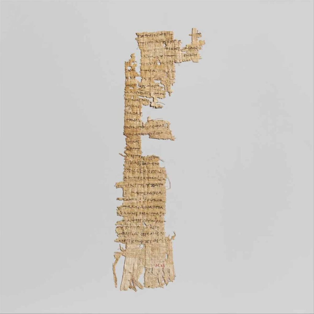 frammento antico dell’Odissea